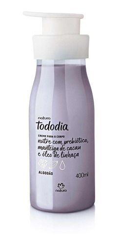 Creme Desodorante Nutritivo Para o Corpo Tododia Algodão