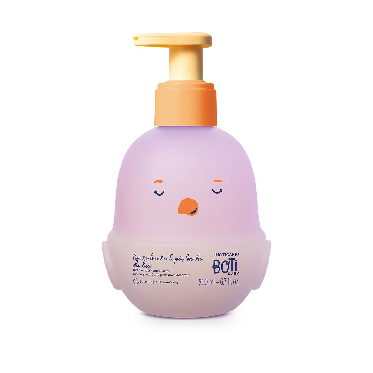 Loção Corporal Banho e Pós-Banho Boti Baby Lua 200ml