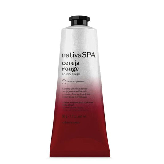 Creme de Mãos Nativa Spa Cereja Rouge, 50g