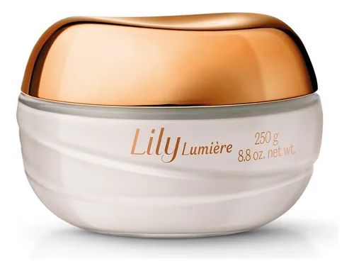 Creme Hidratante Acetinado Lily Lumière, 250g