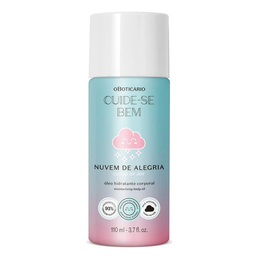 Cuide-se Bem Nuvem de Alegria Óleo Hidratante Corporal, 110ml