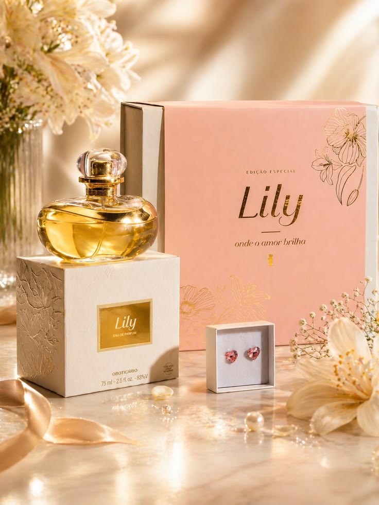 Coffret Lily Swarovski Eau de Parfum Edição Limitada