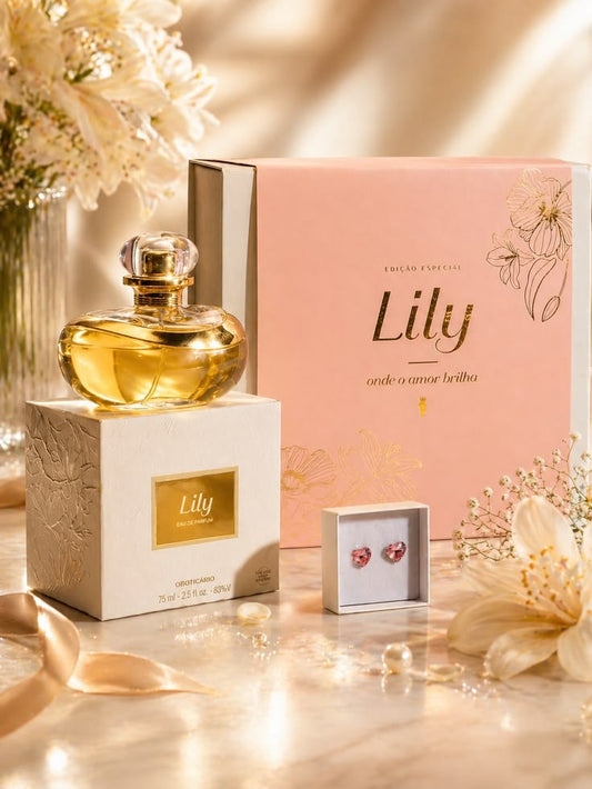 Coffret Lily Swarovski Eau de Parfum Edição Limitada