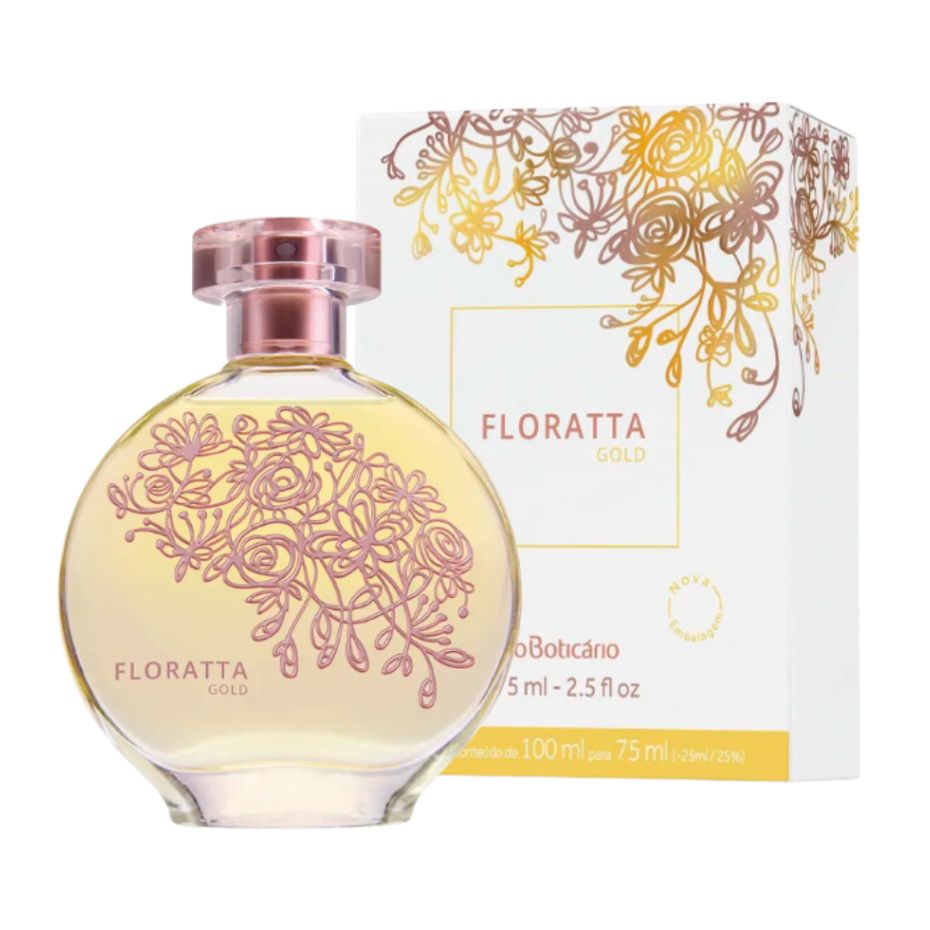 Floratta Gold Desodorante Colônia Feminino 75ml - O Boticário